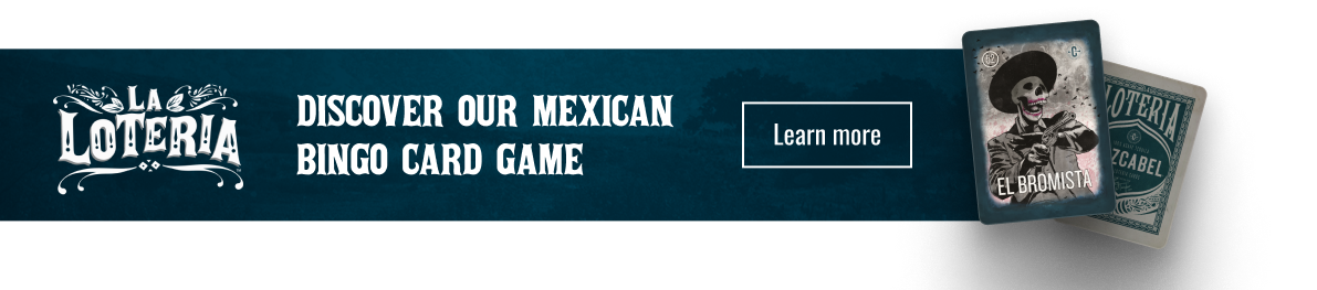 discover our mexican bingo card game